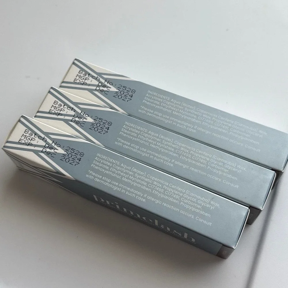 3 pieces Prime Prometics Primelash Mascara BROWN Lengthening Volumizing